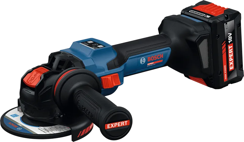 BOSCH EXPERT EXWX18V-15S Akumulátorová úhlová bruska s X-LOCK