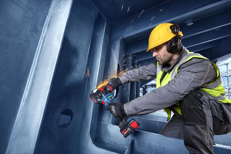 BOSCH EXPERT EXWX18V-15S Akumulátorová úhlová bruska s X-LOCK