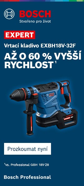 BOSCH EXPERT - AKUMULÁTOROVÁ VRTACÍ KLADIVA