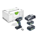 FESTOOL Akumulátorový rázový utahovák TID 18 HPC 4,0 I-Plus