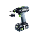 FESTOOL Akumulátorový vrtací šroubovák T 18+3 HPC 4,0 I-Set