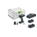 FESTOOL Akumulátorový vrtací šroubovák T 18+3 C 3,1-Plus