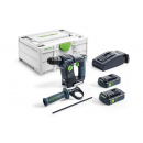 FESTOOL Akumulátorové vrtací kladivo BHC 18 HPC 4,0 I-Plus