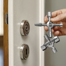 KNIPEX TwinKey univerzální klíč na rozvodné skříně