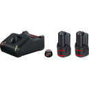 BOSCH Startovací sada 2× GBA 12V 2.0Ah + GAL 12V-40 Professional