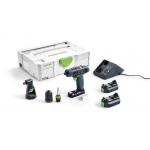 FESTOOL Akumulátorový vrtací šroubovák TXS 2,6-Set