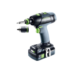 FESTOOL Akumulátorový vrtací šroubovák T 18+3 HPC 4,0 I-Set
