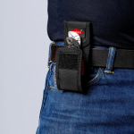 KNIPEX Sada 2 minikleští (Klešťový klíč + Cobra®) v tašce na nářadí na opasek