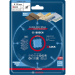 BOSCH Víceúčelový řezný kotouč EXPERT Carbide Multi Wheel X-LOCK 125 mm, 22,23 mm