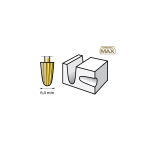 DREMEL Řezací bit DREMEL® MAX (117DM)