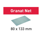 FESTOOL Brusivo s brusnou mřížkou Granat Net STF 80x133 P400 GR NET/50