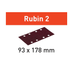 FESTOOL Brusný papír Rubin 2 STF 93X178/8 P180 RU2/50