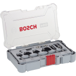 BOSCH Sada ohraňovacích fréz PRO, stopka 6 mm, 6 ks