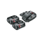 BOSCH Startovací sada 18 V 2× (2,5 Ah + AL 1830 CV)