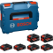 BOSCH EXPERT Akumulátor 4× EXBA18V-40 + 2× EXBA18V-80